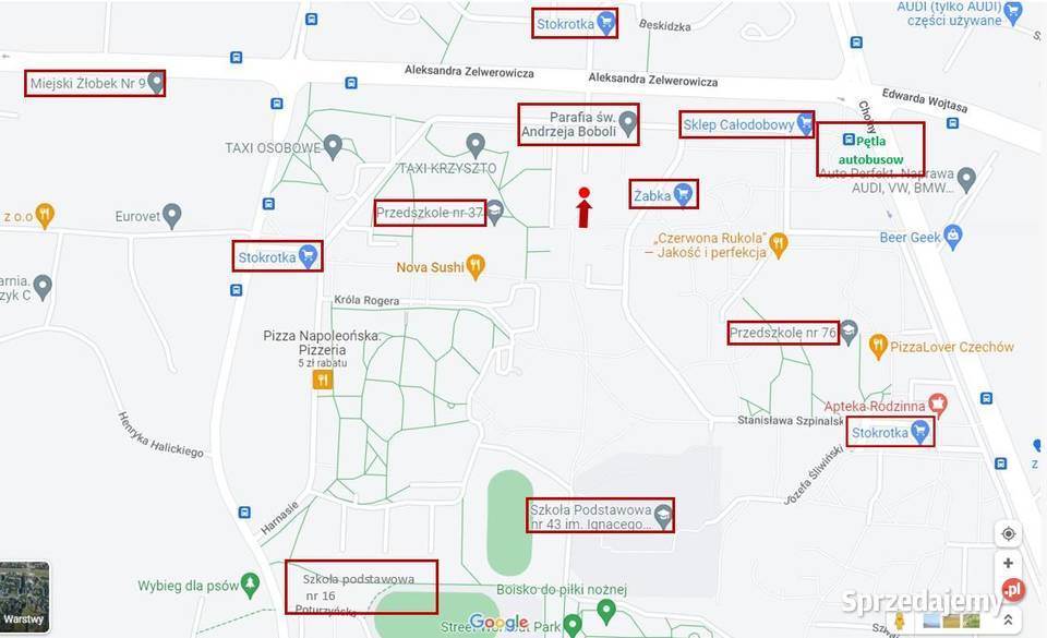 Lublin Czechów Szpinalskiego Garaż internet