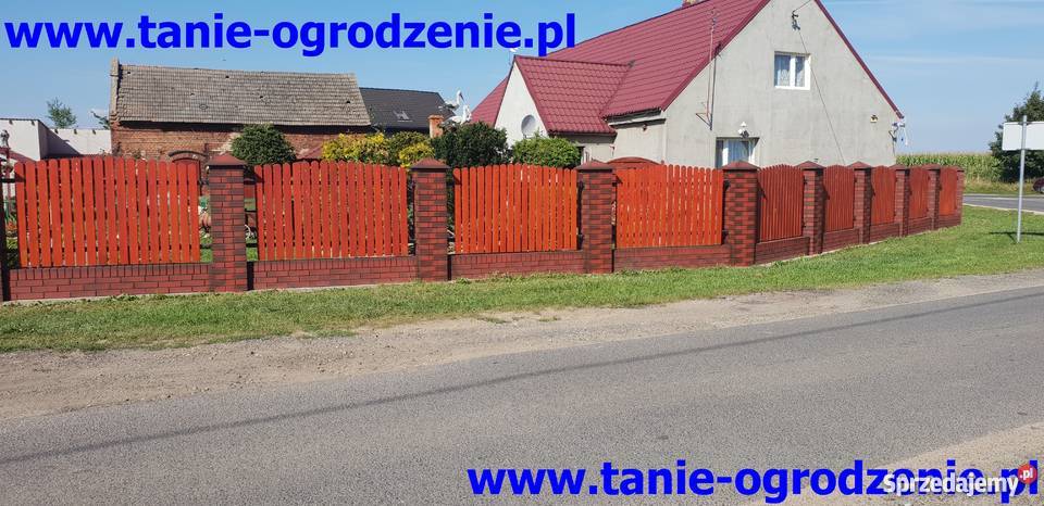 Ala Klinkier imitacja klinkieru ogrodzenia wielkopolskie Poznań
