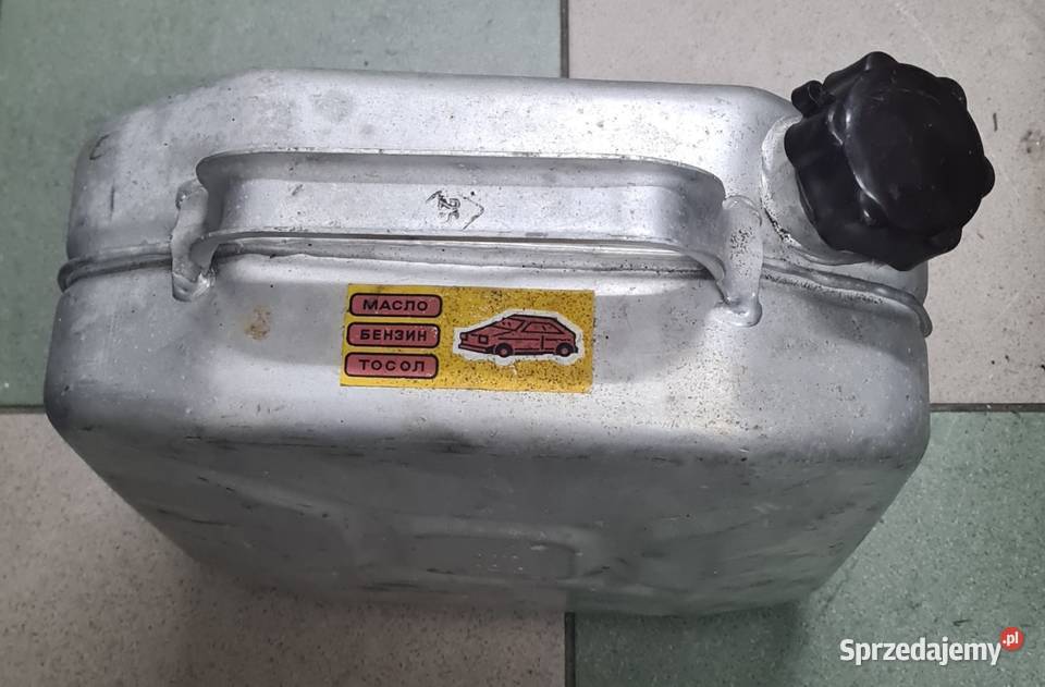 Kanister aluminiowy 10l Płońsk sprzedam