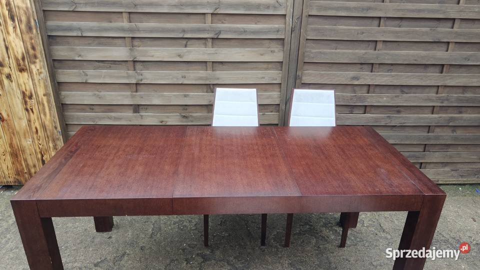 Komplet Paged stół rozkładany Cuba 4 krzesła Warszawa sprzedam