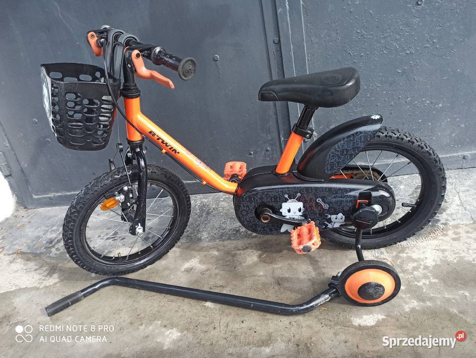 Rowerek Dziecięcy Btwin 14 Robot Kółka Boczne Wieliczka