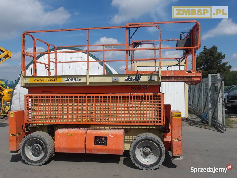 Podnośnik nożycowy zwyżka 14m JLG 4069LE wielkopolskie Pleszew