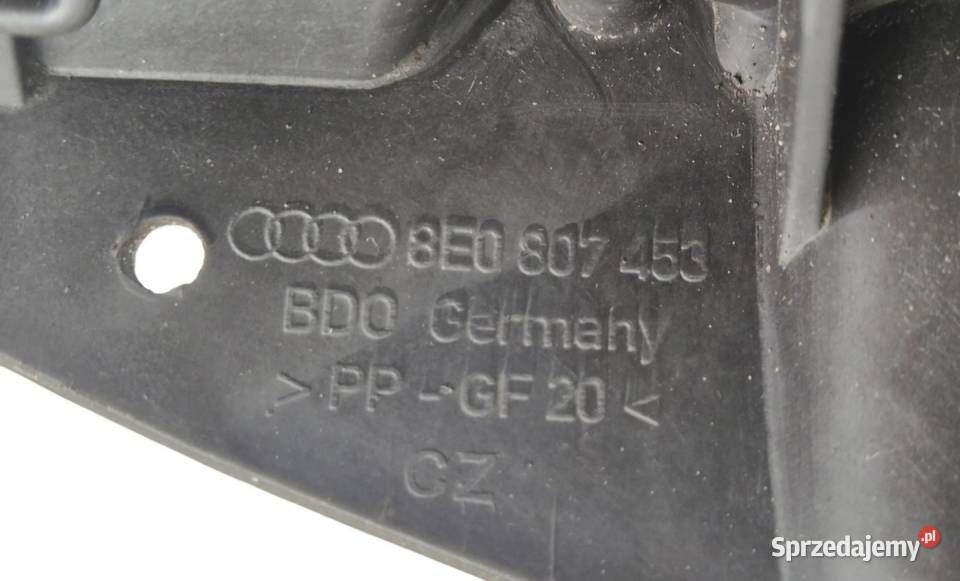 ŚLIZG ZDERZAKA TYŁ LP AUDI A4 B6 SEDAN AVANT Działoszyce