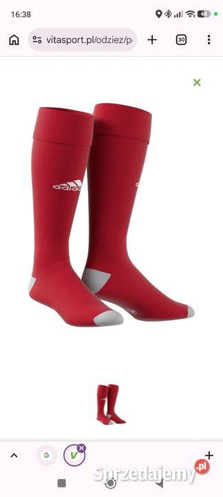 Getry piłkarskie Adidas Milano Sock 3133 sprzedam