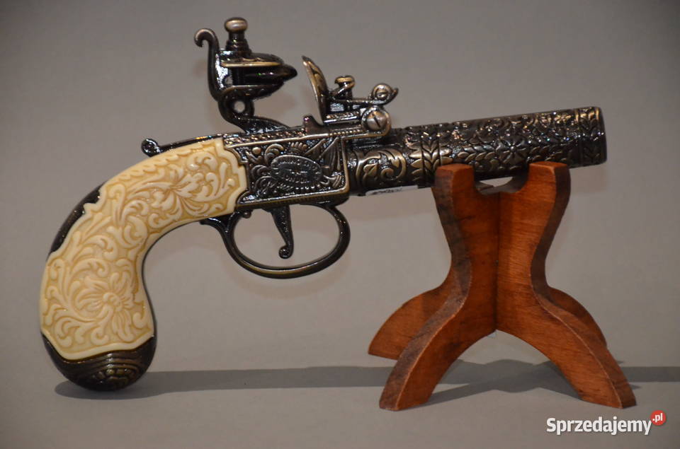 Replika broni pistolet skałkowy pocket flintlock wielkopolskie Środa Wielkopolska sprzedam