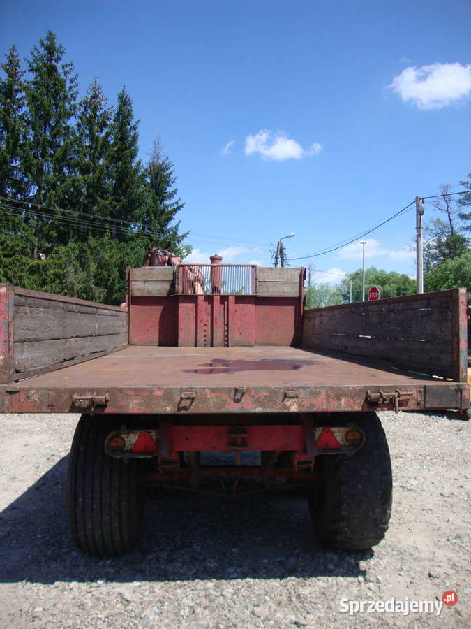 przyczepa tandem ładowność 10 ton Czaplinek sprzedam