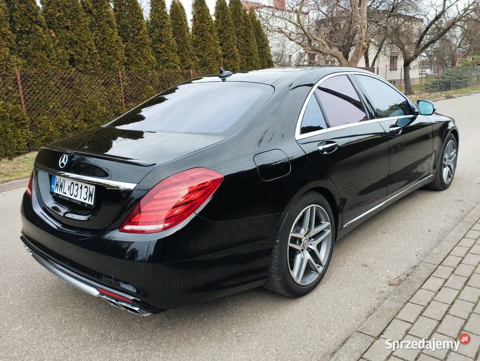 Mercedes S550 47 455 4Matic benzyna MOŻLIWA podgrzewane fotele mazowieckie Warszawa