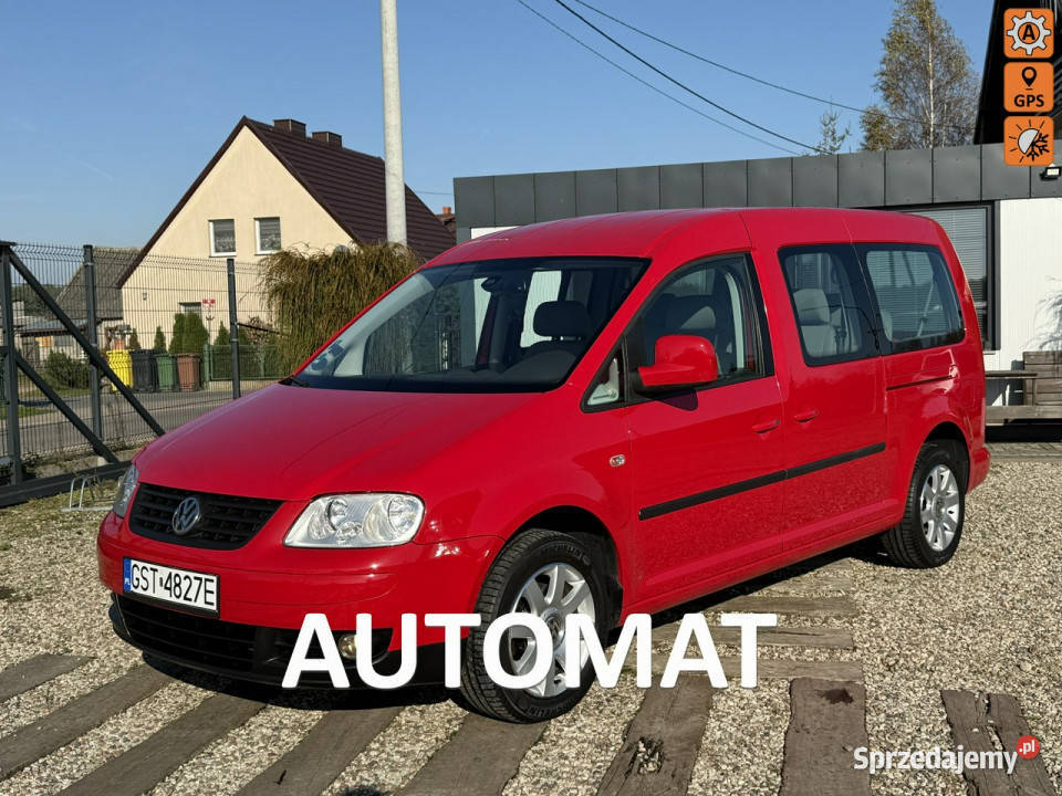 Volkswagen Caddy MAXIDSG19 tdi7osobowyz Niemiec VAT marża Dąbrowa