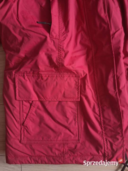 Kurtka czerwona zimowa pomorskie Gdańsk