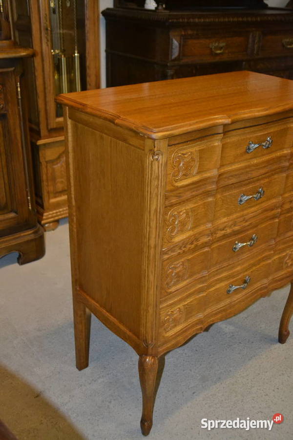 komoda szyfonierka ludwikowska dąb Będzin