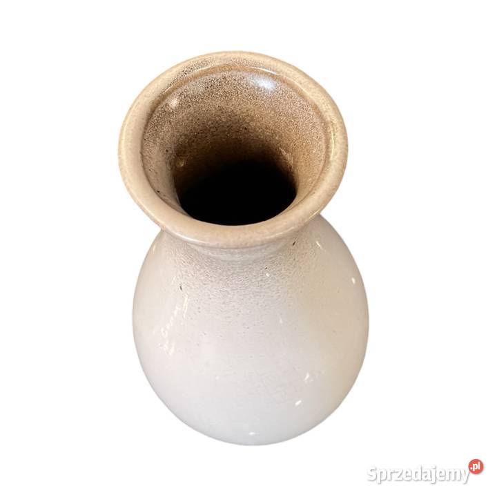 Ceramiczny wazon 22722 Scheurich Keramik Niemcy beżowy Warszawa