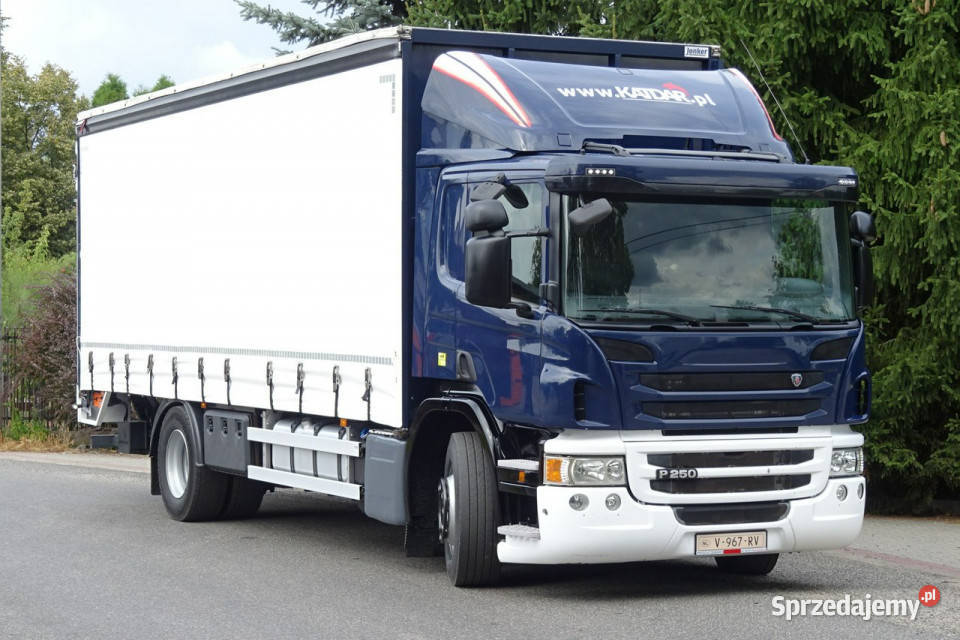 Scania P250 Euro 6 Firanka winda klapa poduszki Góra Kalwaria