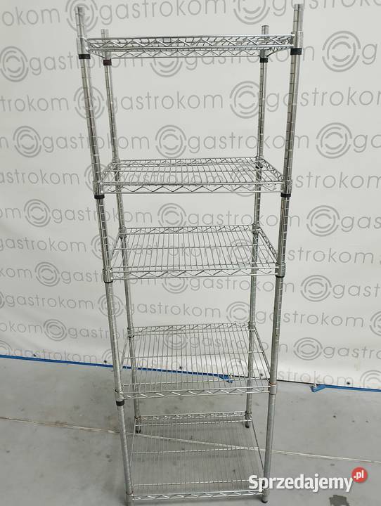REGAŁ CHROMOWANY 60X46X185 Wrocław