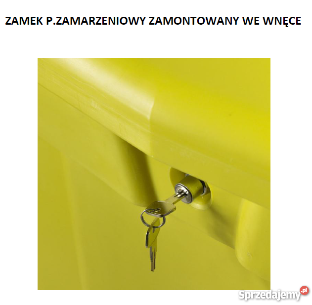 Pojemnik na piasek i sól 260l 370 Pruszków