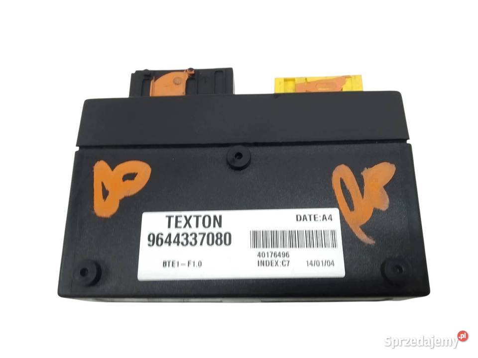 MODUŁ DACHU 9644337080 Peugeot 206 cc I 20002008