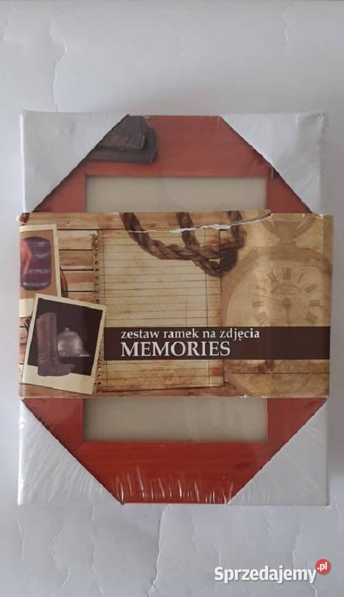 Zestaw ramka na zdjęcia memories 2 format odcienie brązowego Dekoracje i ozdoby Konstancin-Jeziorna