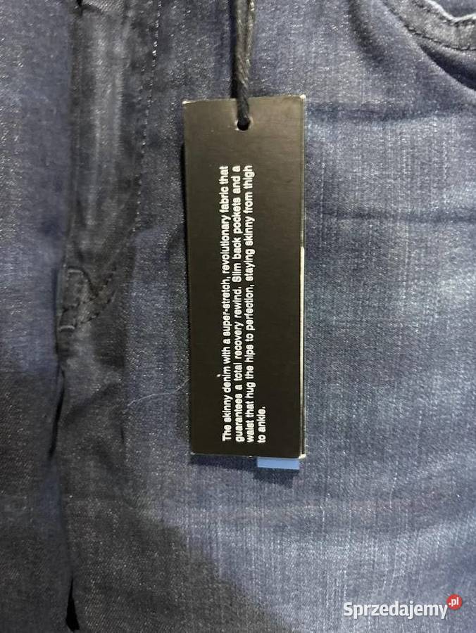 Jeansy Diesel Slandy W30 L34 Bez wzoru