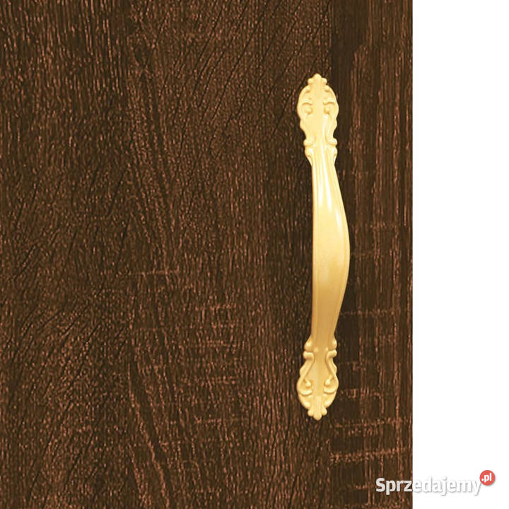 Witrynka brązowy dąb 695x34x180 materiał