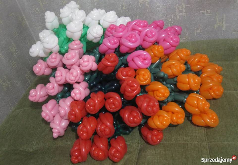 Kwiaty i figury z balonów kupic reda rumia sopot pomorskie