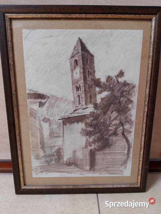 Rysunek kredką Rabka-Zdrój