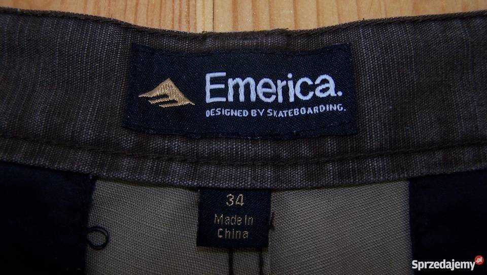 Krótkie spodenki Emerica 100 bawełna z USA Białystok