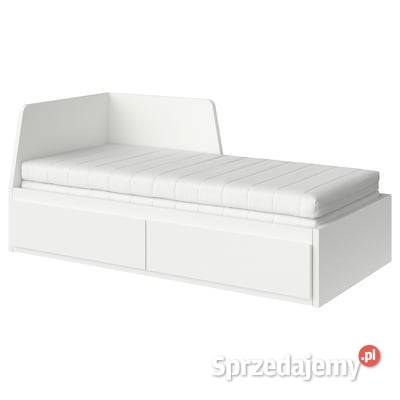 Łużko które rozkłada się z dużymi szufladami Lubin