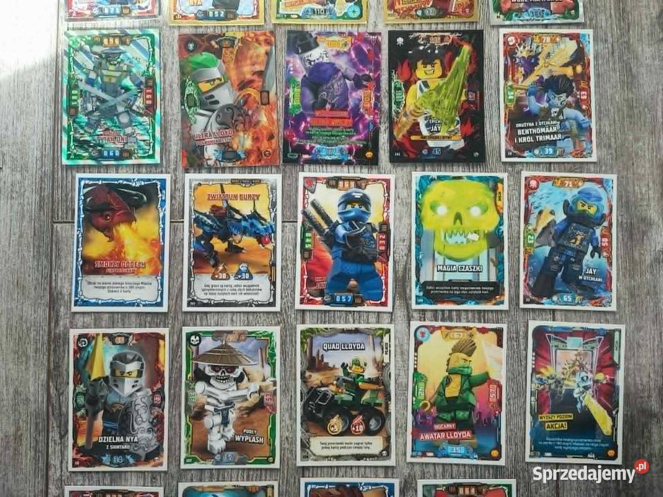 LEGO Ninjago zestaw 31 kart kolekcjonerskich