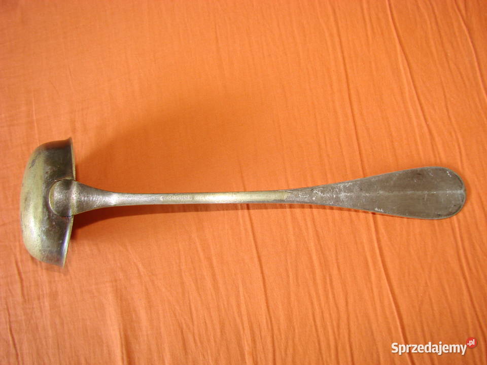 Norblin łyżka wazowa z monogramem Pozostałe Antyki, Sztuka, Kolekcje pomorskie Pruszcz Gdański