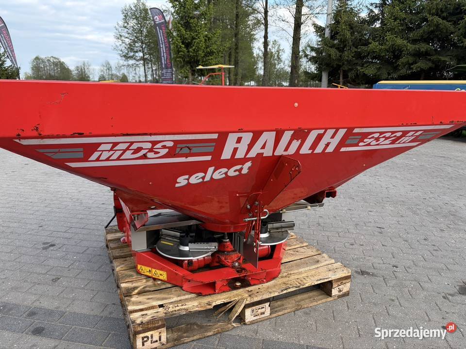 Rozsiewacz nawozów Rauch MDS 932 Kuhn siewka Kuhn Myszyniec