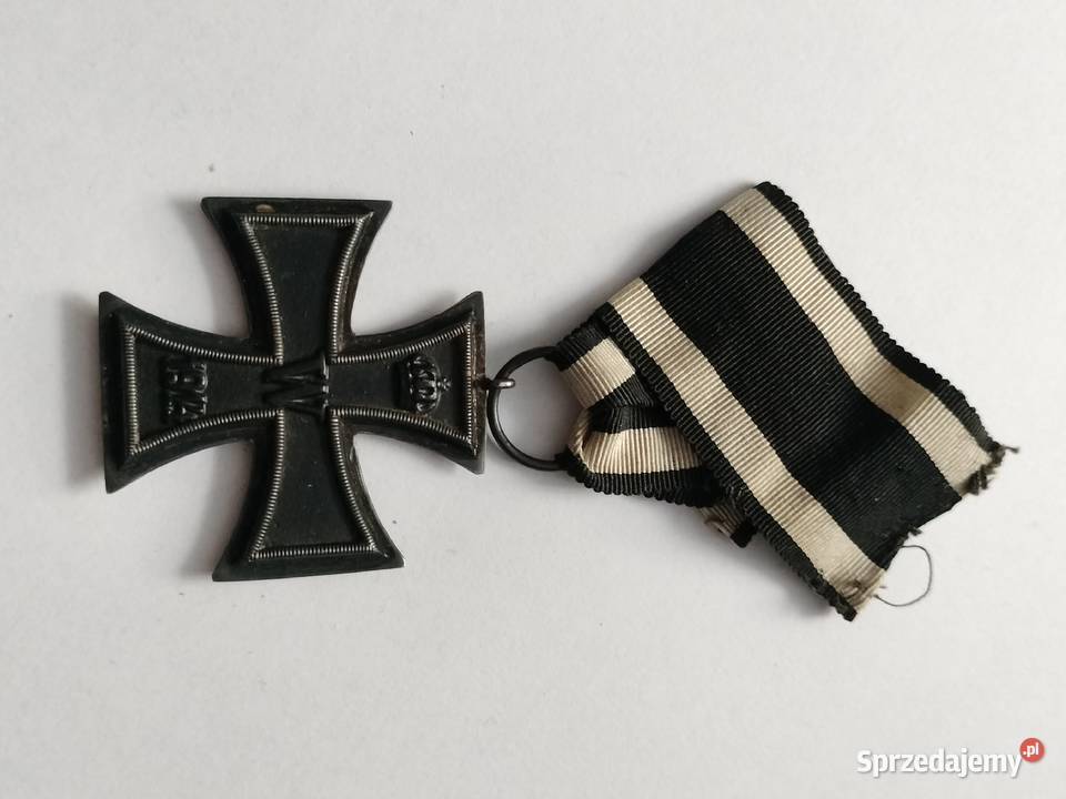 Niemiecki krzyż 18131914 z I wojny kolekcje Pozostałe zachodniopomorskie