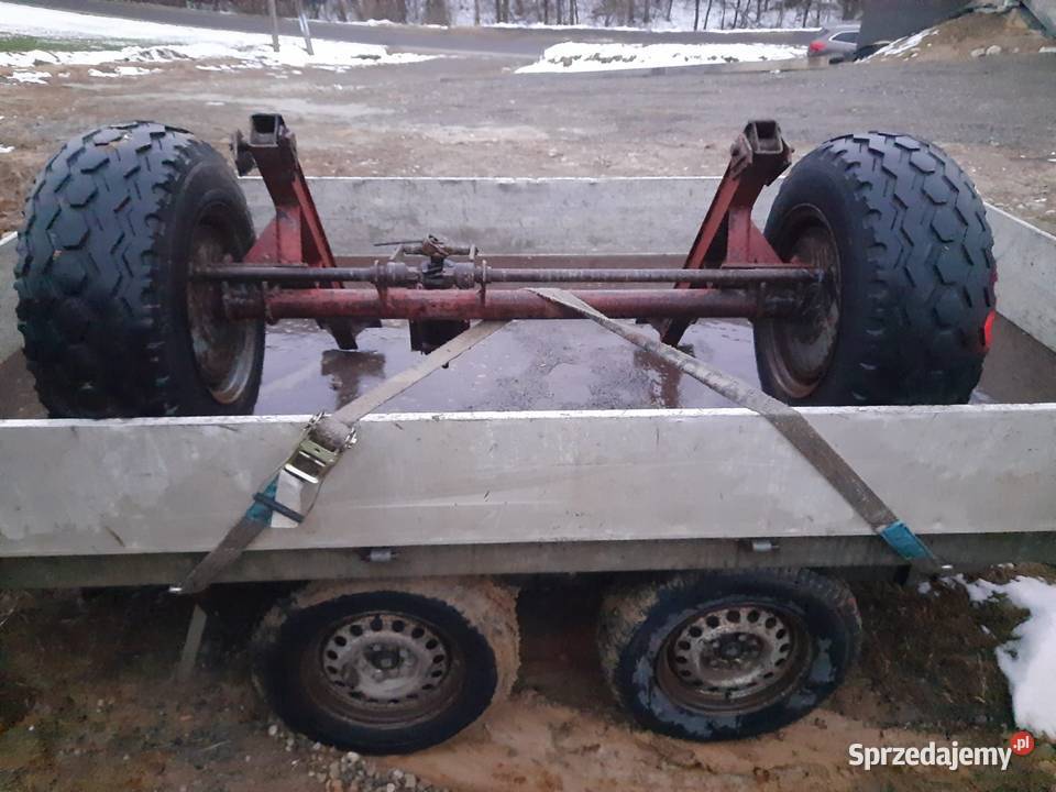 Okazja os rozrzutnika do przyczepy platformy Tuchów
