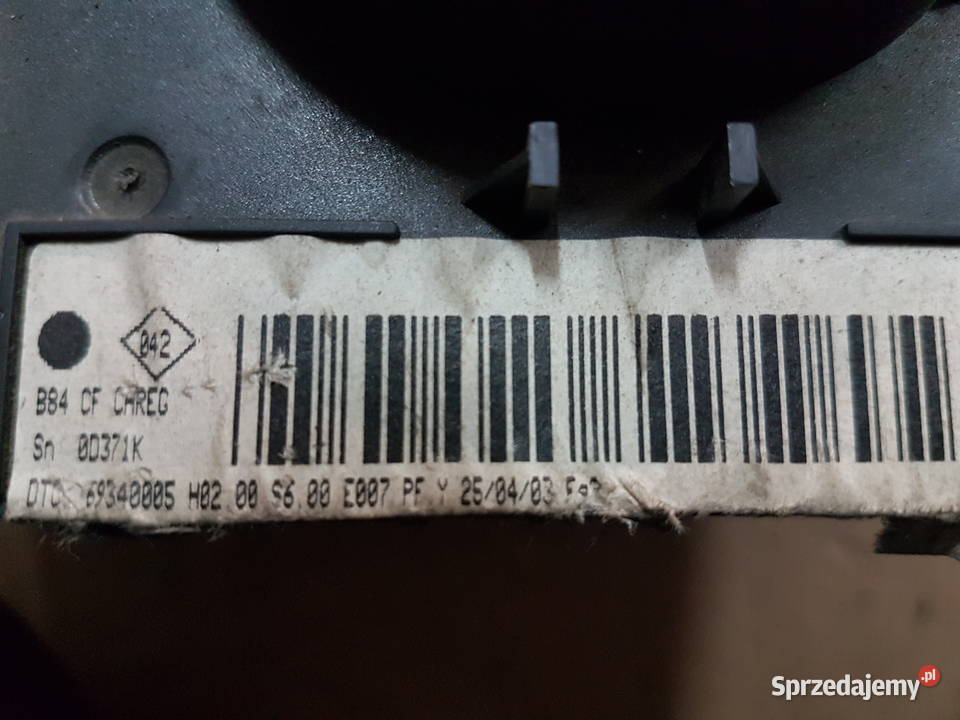 RENAULT MEGANE II PANEL KLIMATYZACJI OGRZEWANIA Turek