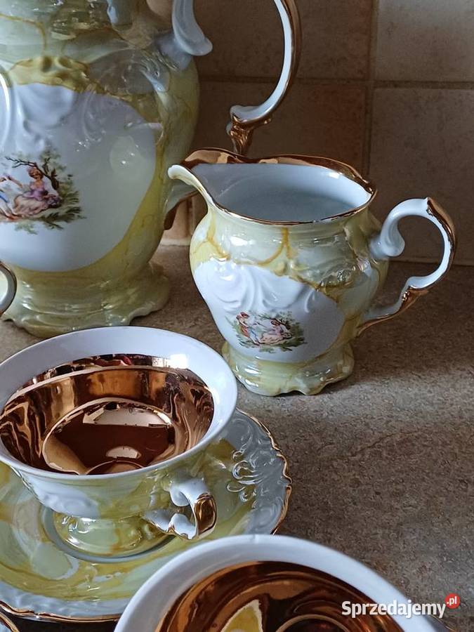 zestaw kawowy PRL Nowy Targ sprzedam