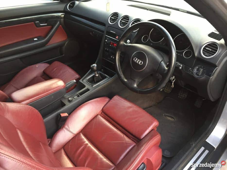 Audi A4 B6 Cabrio nieuszkodzony