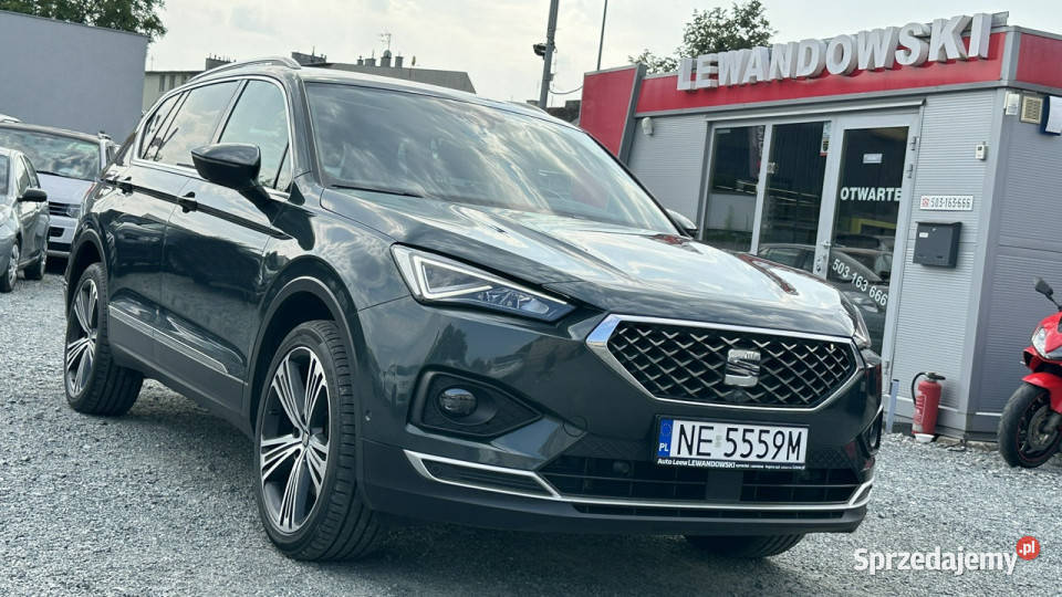 Seat Tarraco 20 Benzyna Moc 190 Automat 4X4 7 czujnik zmierzchu Tarraco Elbląg