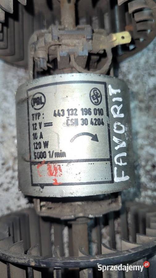 Dmuchawa nawiewu Skoda Favorit Łagów sprzedam