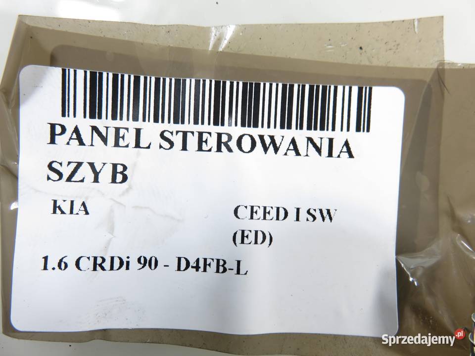 PANEL SZYB KIA CEED I SW ED 823511H100 osobowe