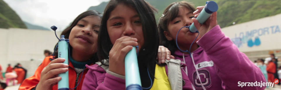 LifeStraw słomka życiaturystyczny filtr wody Akcesoria, narzędzia i noże łódzkie Łódź sprzedam