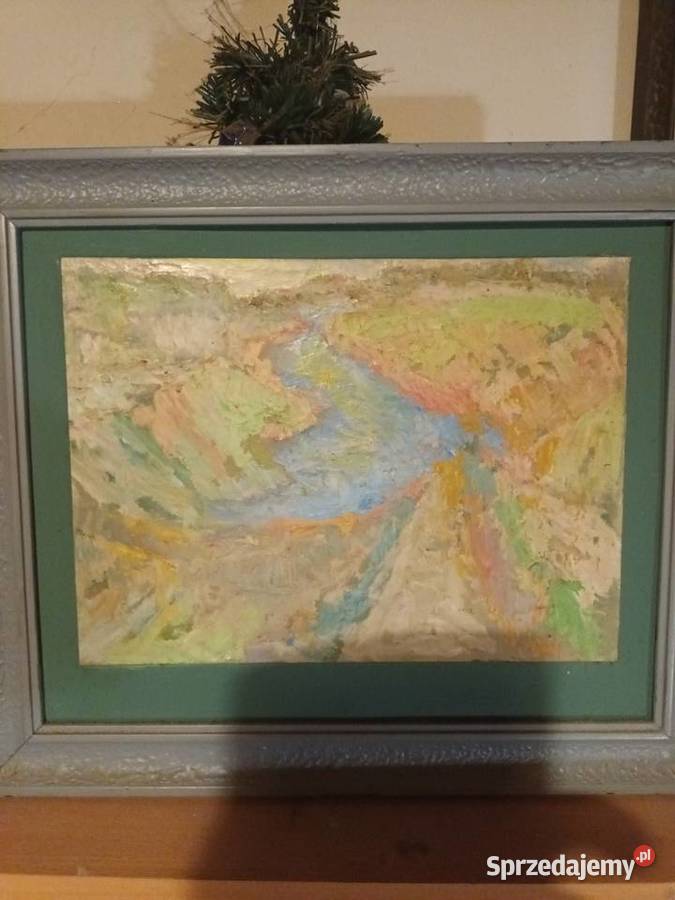 Abstrakcja woda wśród piasków Bielsko-Biała