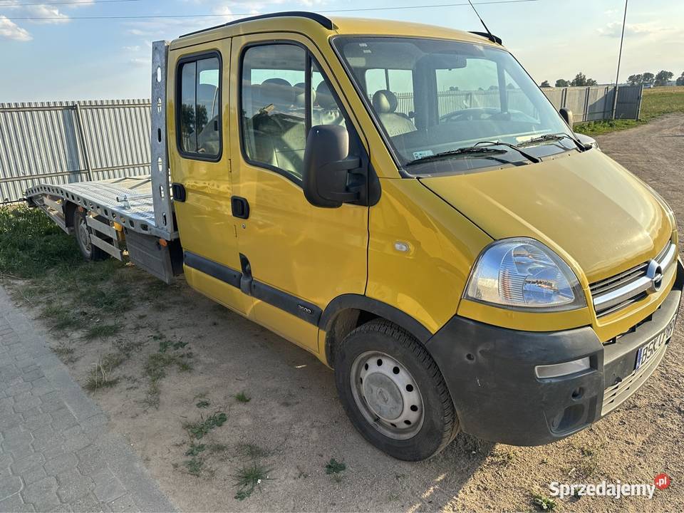 Opel movano autolaweta 7 osób sprzedam