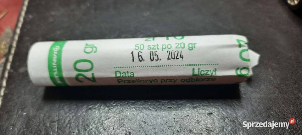 Rolka Bankowa 20 gr 2024 Warszawa sprzedam