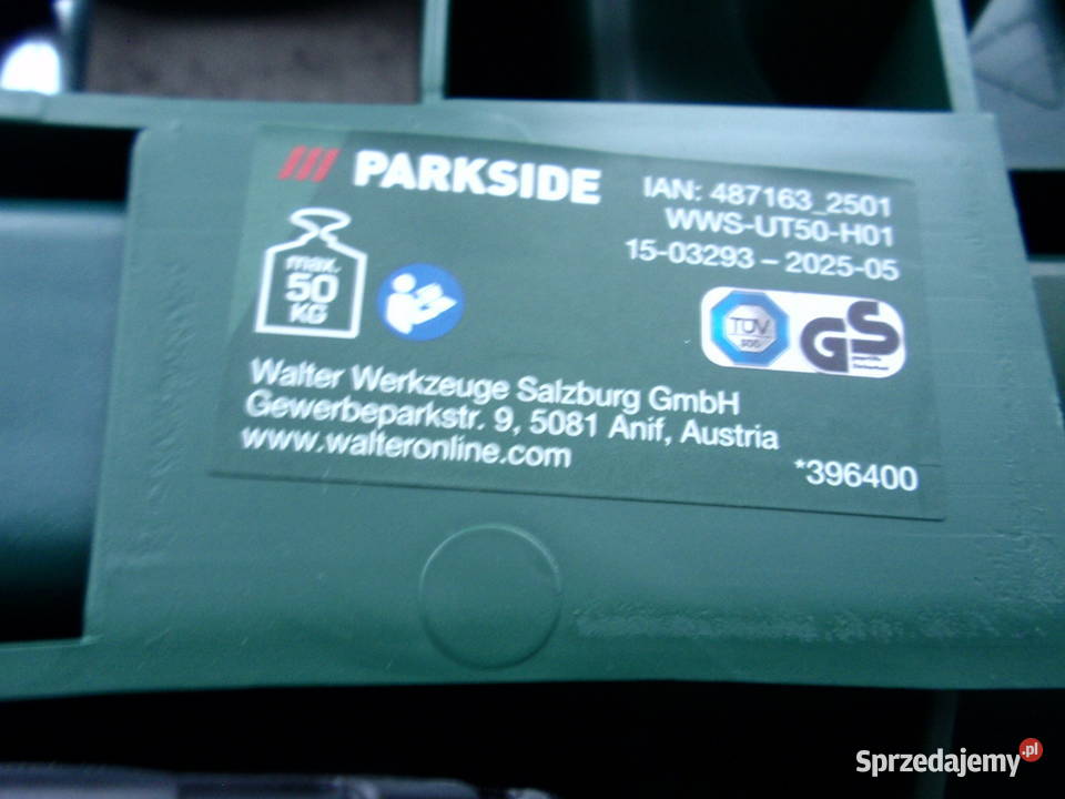 Wózek transportowy Parkside Łódź