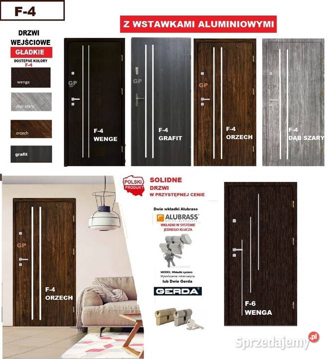 Drzwi wejściowe WEWNĄTRZKLATKOWE Kraków