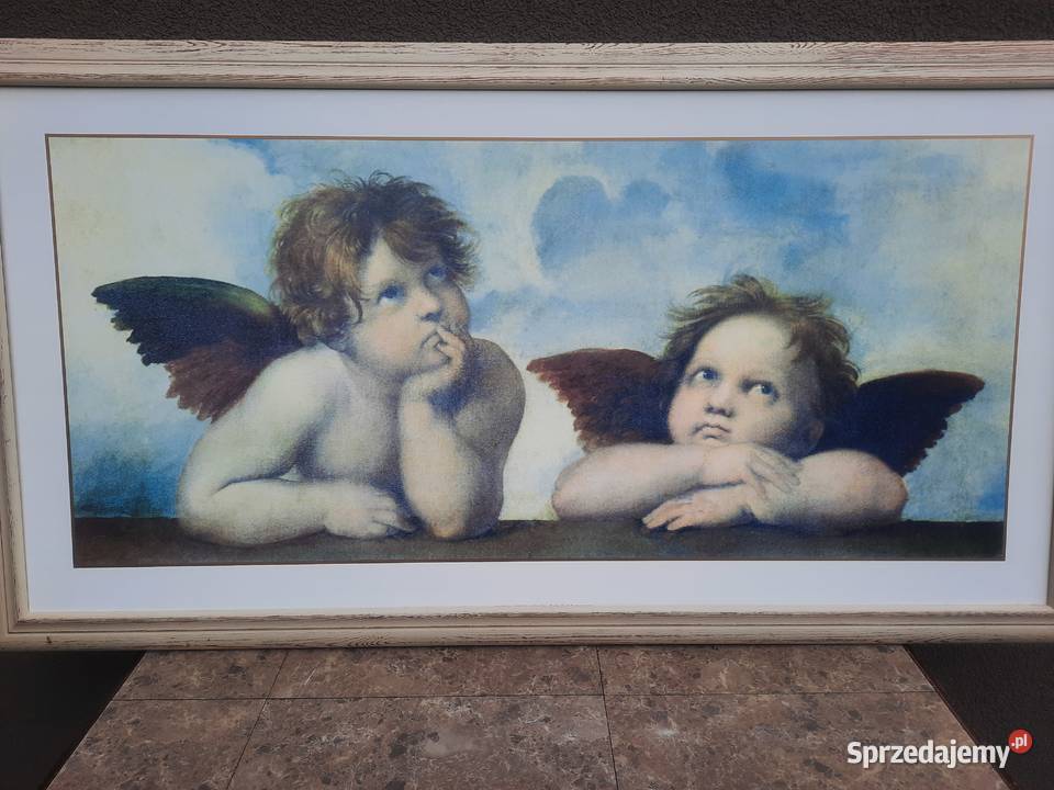 68 Obraz reprodukcja Raffaello Anioły bielona Tczew sprzedam