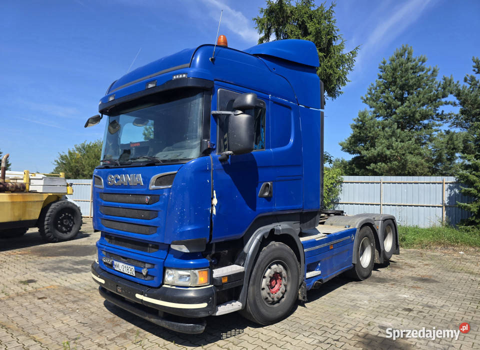 Ciągnik siodłowy SCANIA R520 V8 Euro 6 2017 r 3 Ciągniki siodłowe warmińsko-mazurskie Rudolfowo