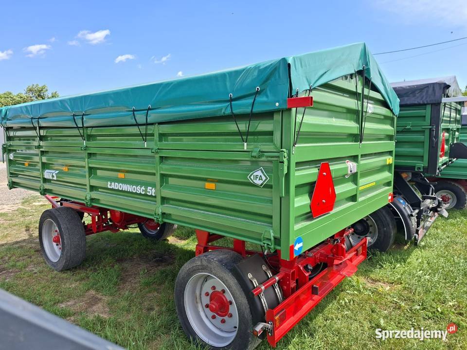 Przyczepa wywrotka 8 ton ładowności Chmiel Drugi