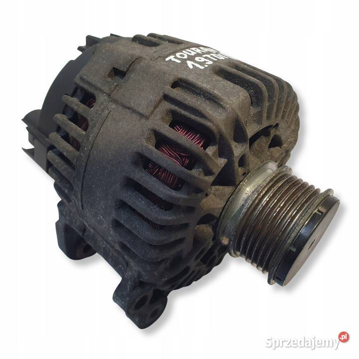 ALTERNATOR VW Touran 19 TDI valeo 06F903023F Rudka