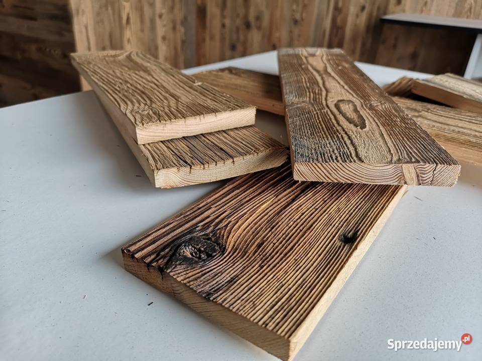 Stare drewno rustykalne Deski gotowe do montażu