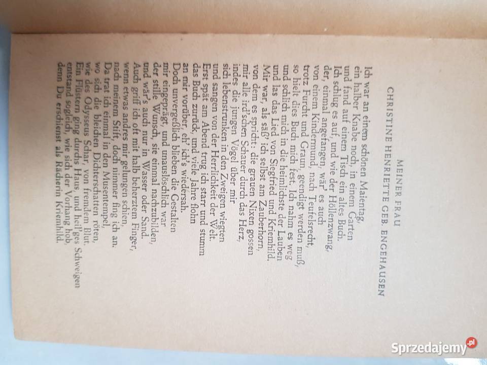 Die Nibelungen Hebbel Friedrich 1946 Kielce