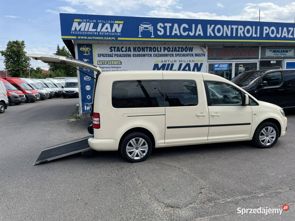 Volkswagen Caddy Caddy 16 TDI Niepełnosprawnych dolnośląskie Syców
